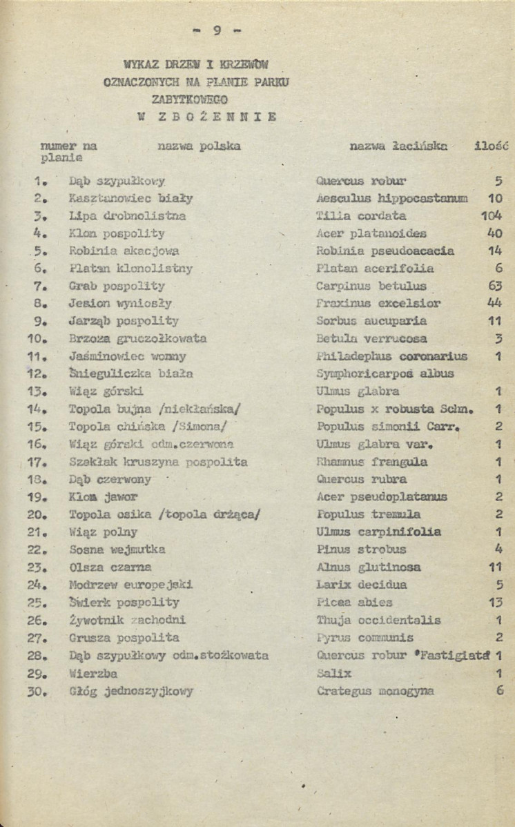 EP - Ewidencja parkowa, skan nr 16