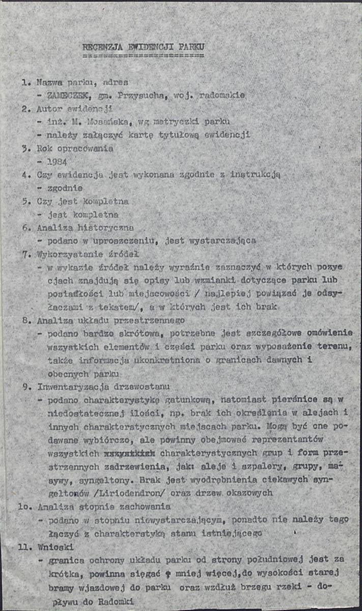 Ewidencja parkowa, skan nr 4