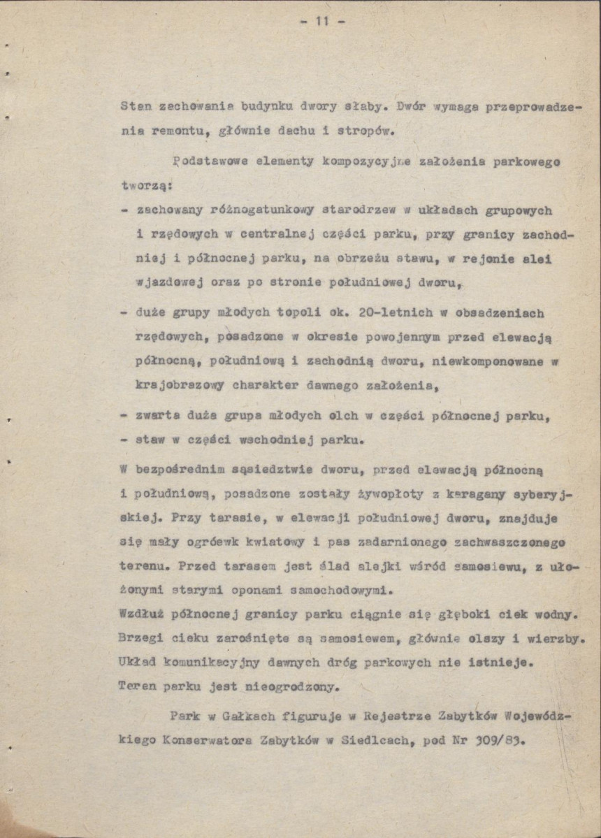 Ewidencja parkowa, skan nr 16