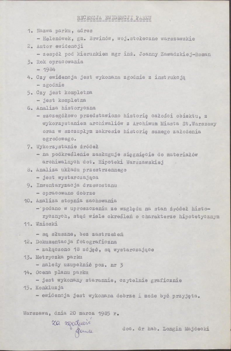 Ewidencja parkowa, skan nr 5