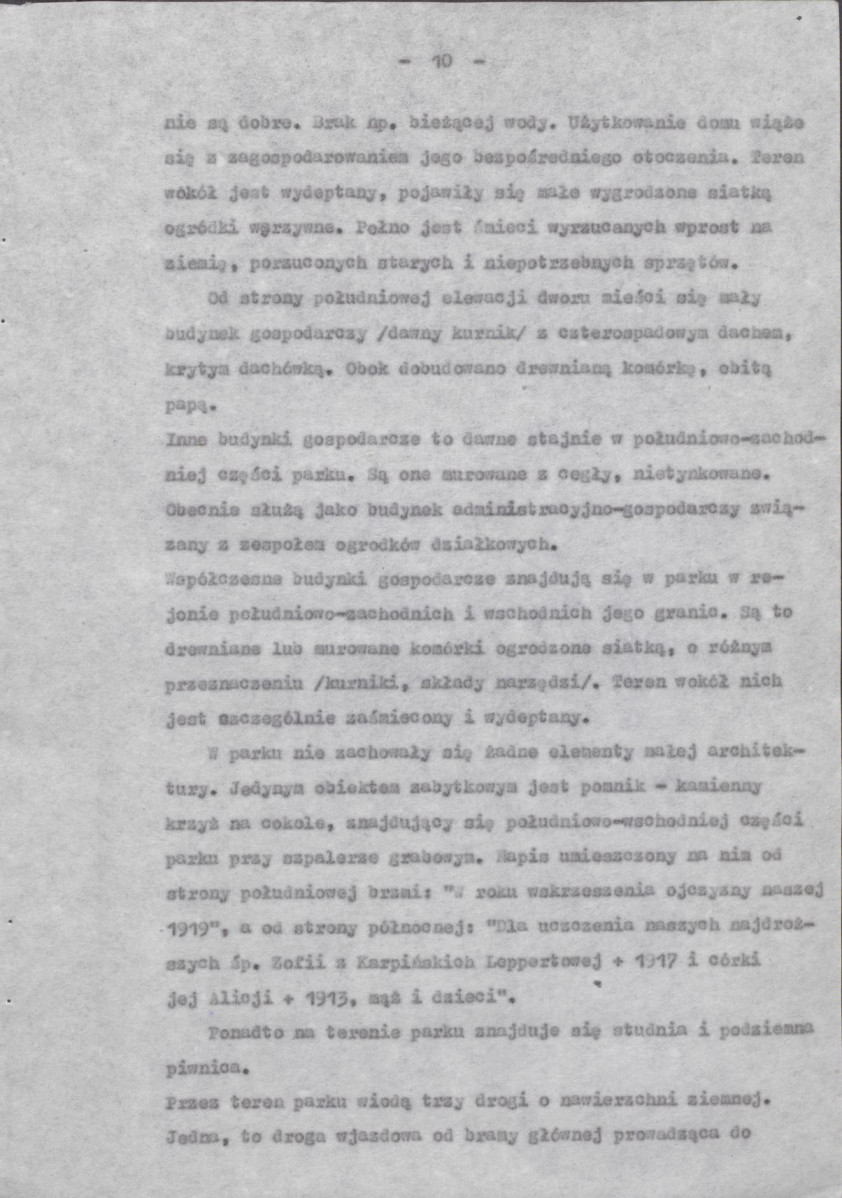 Ewidencja parkowa, skan nr 16