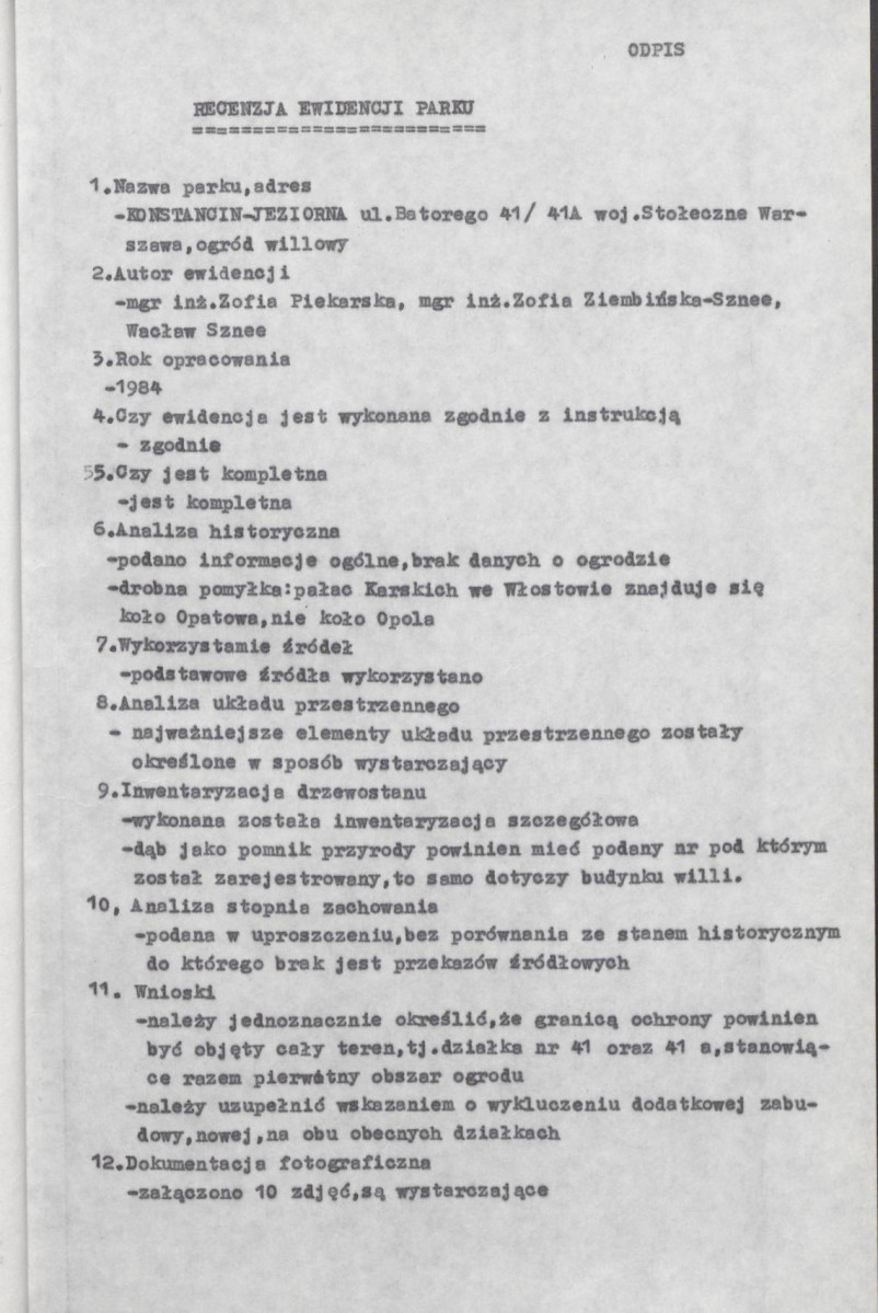 Ewidencja parkowa, skan nr 6