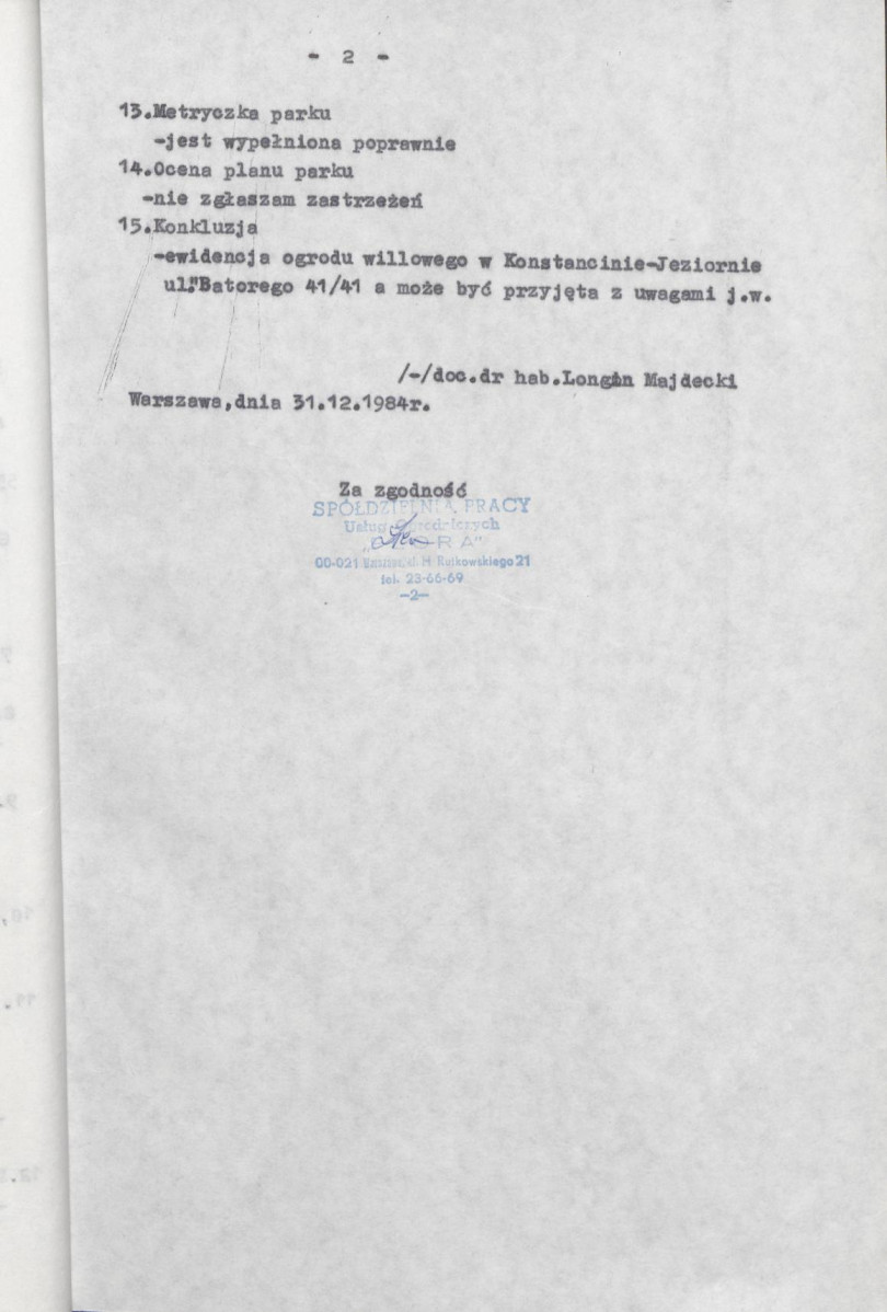 Ewidencja parkowa, skan nr 7