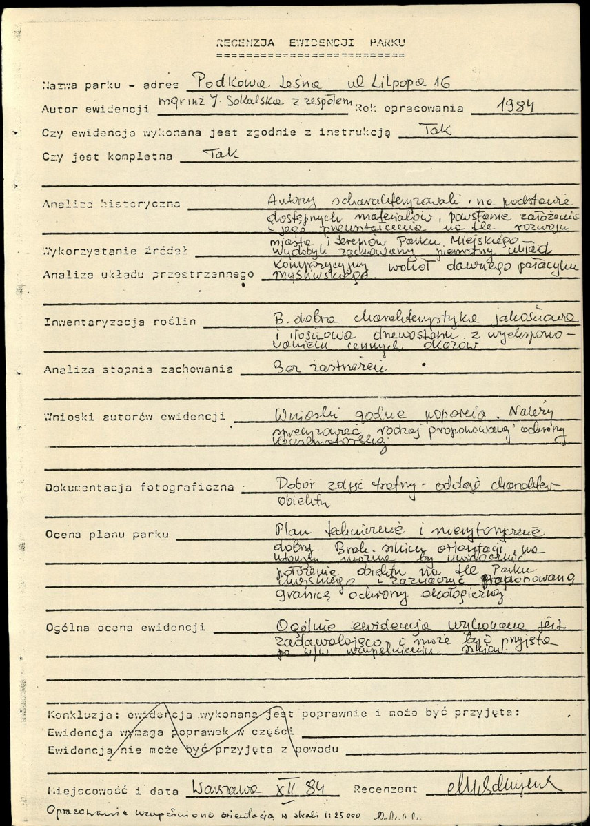 EP - Ewidencja parkowa, skan nr 5