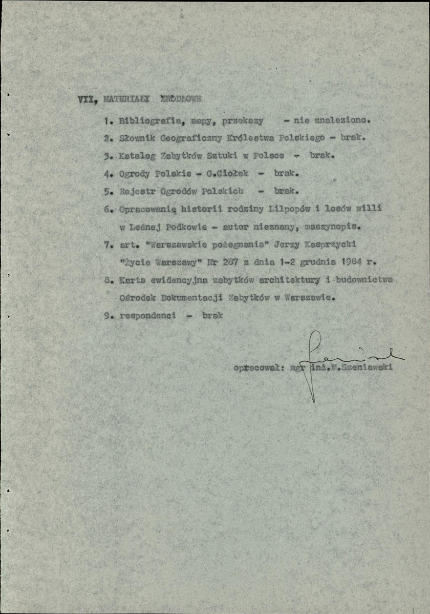 EP - Ewidencja parkowa, skan nr 20