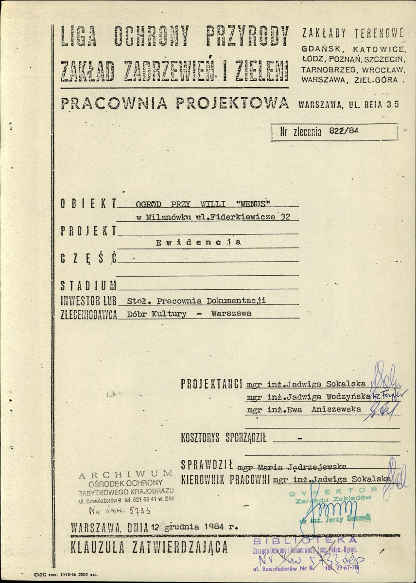 EP - Ewidencja parkowa, skan nr 4