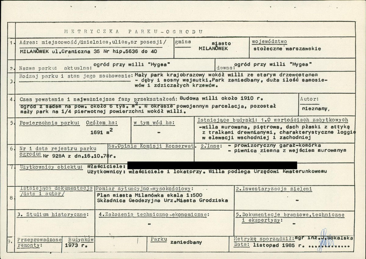 EP - Ewidencja parkowa, skan nr 7