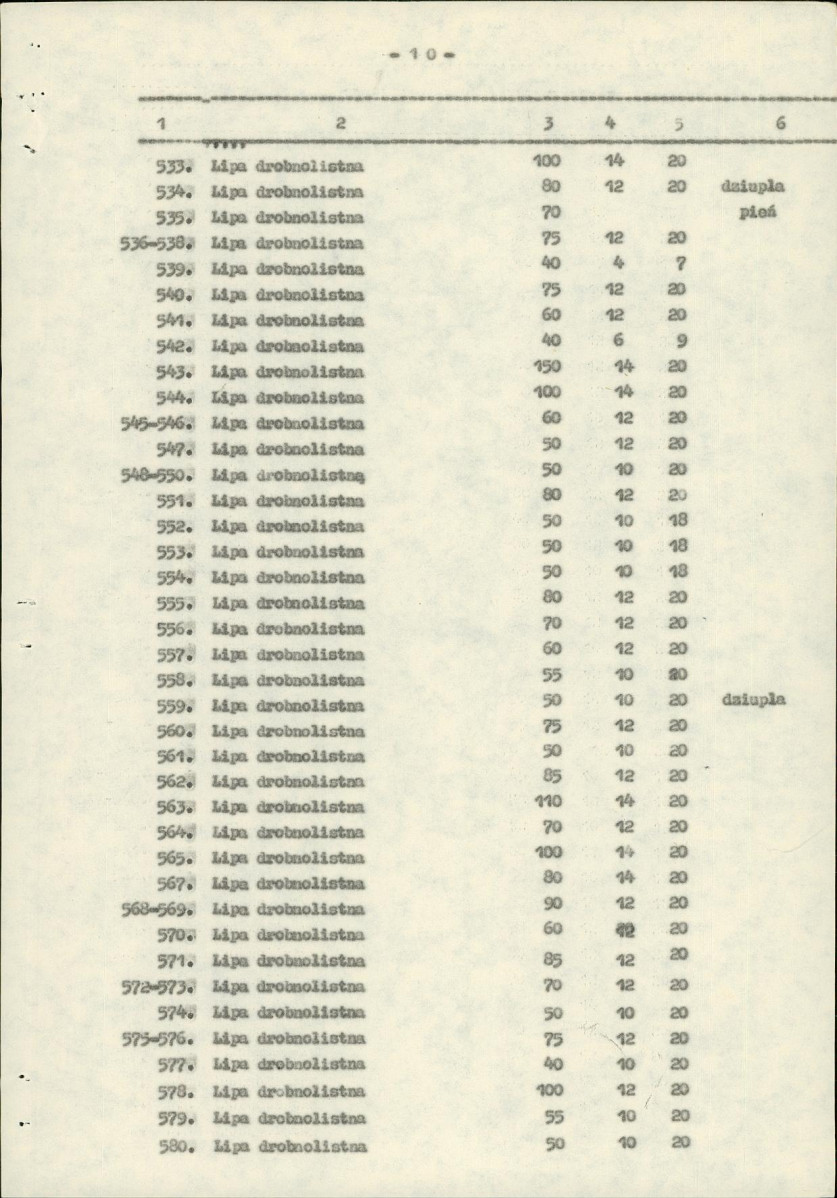 Ewidencja parkowa, skan nr 33