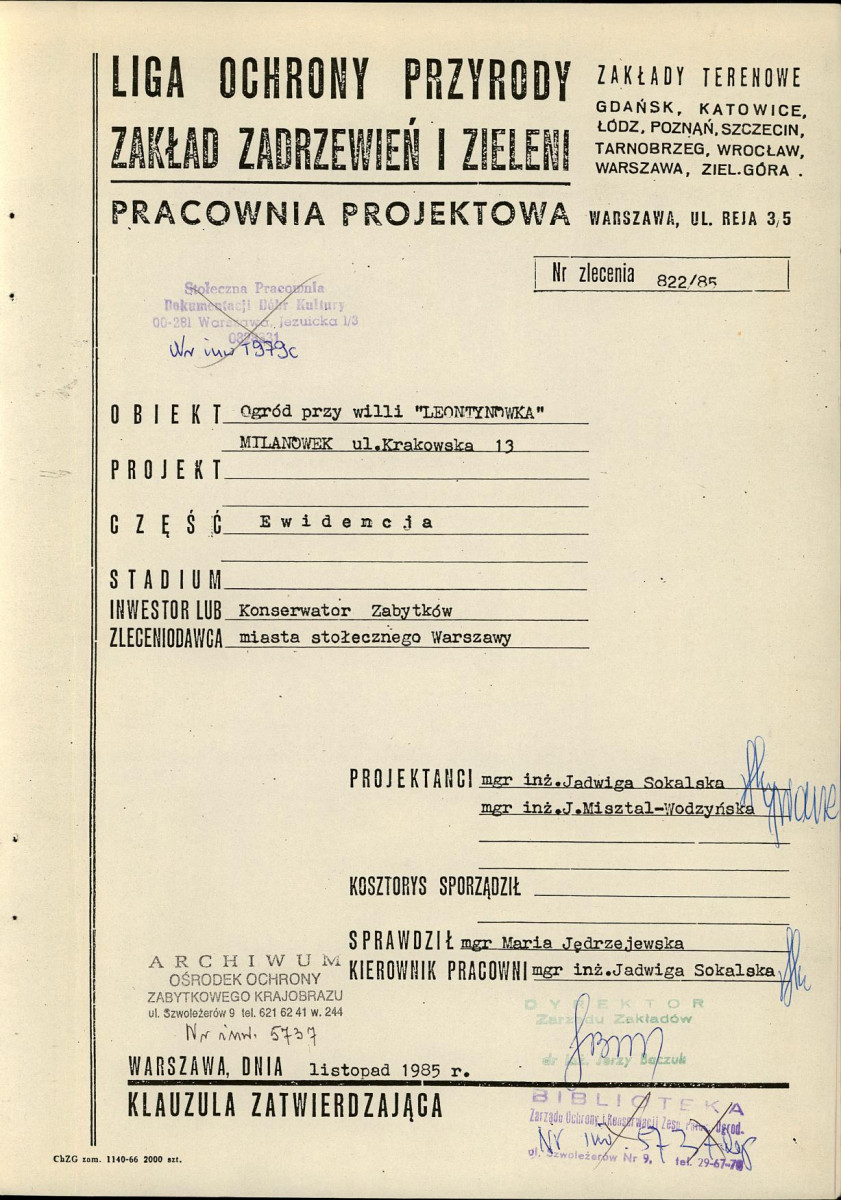 EP - Ewidencja parkowa, skan nr 4