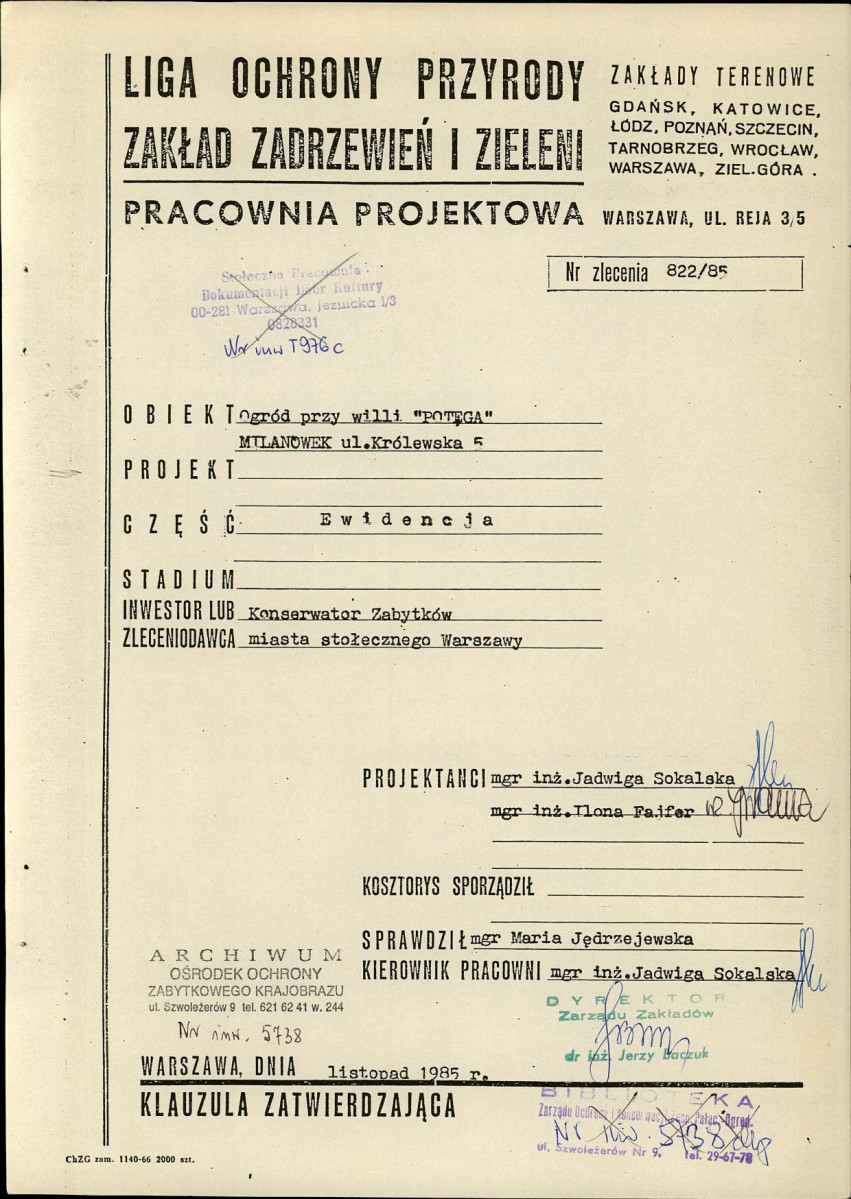 EP - Ewidencja parkowa, skan nr 4