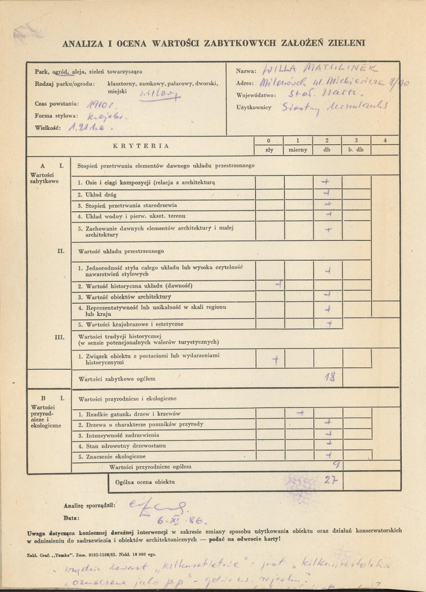 EP - Ewidencja parkowa, skan nr 3