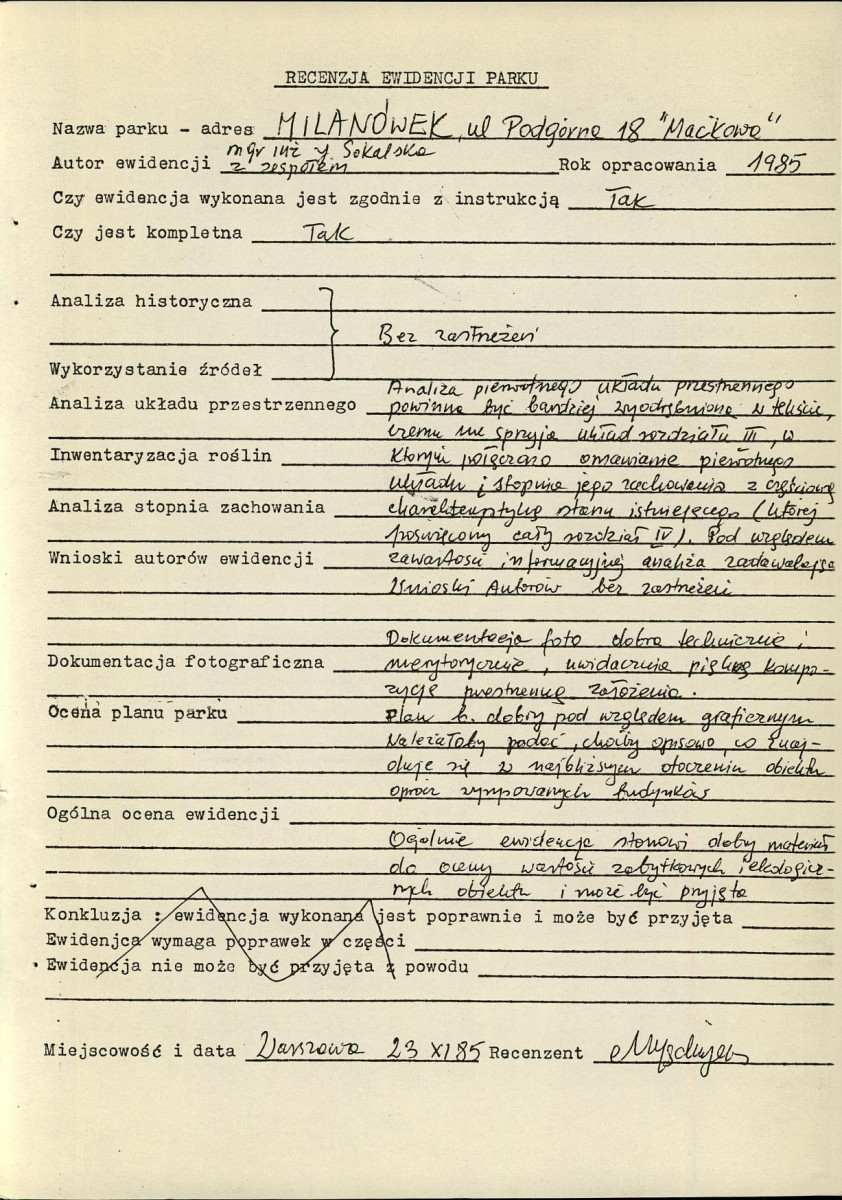 EP - Ewidencja parkowa, skan nr 5