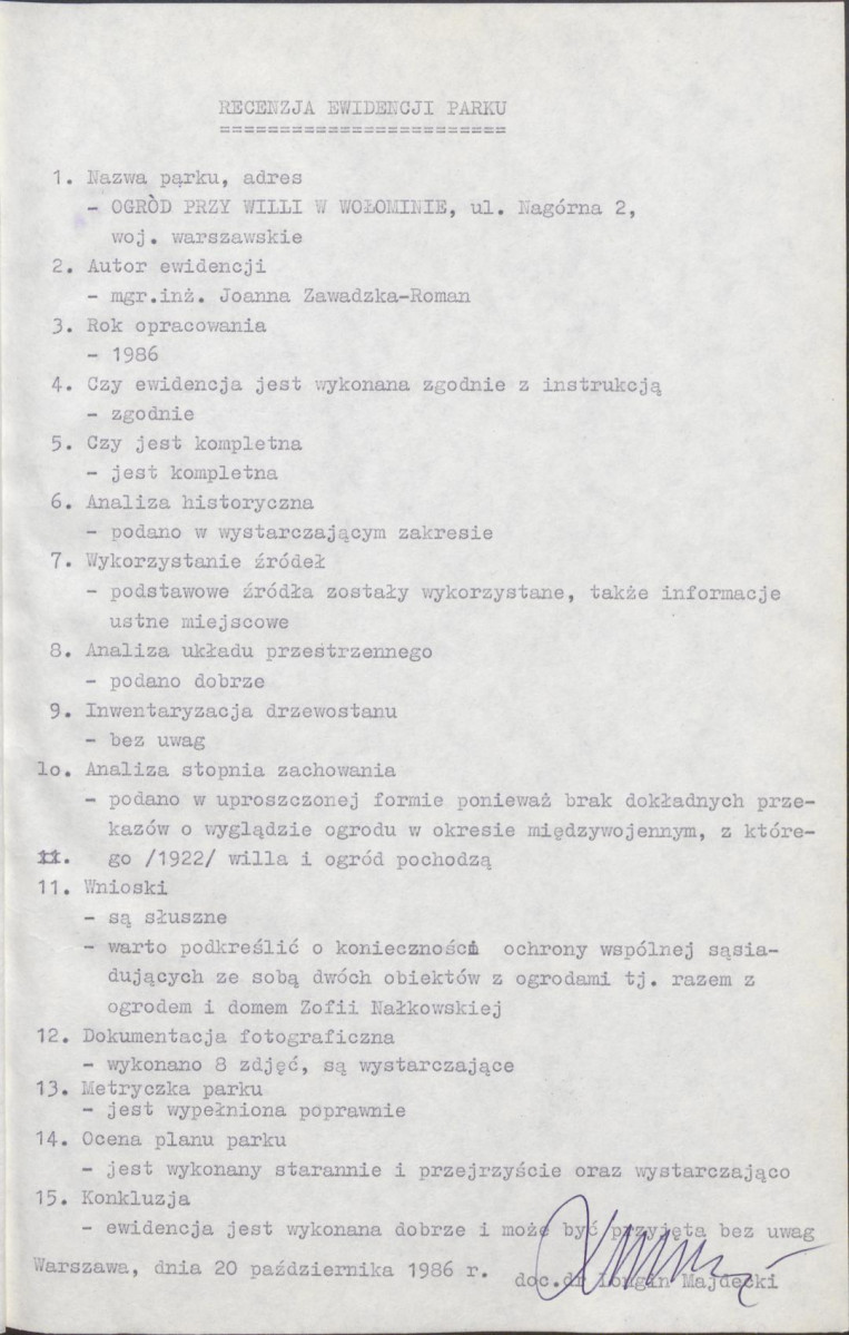 Ewidencja parkowa, skan nr 5