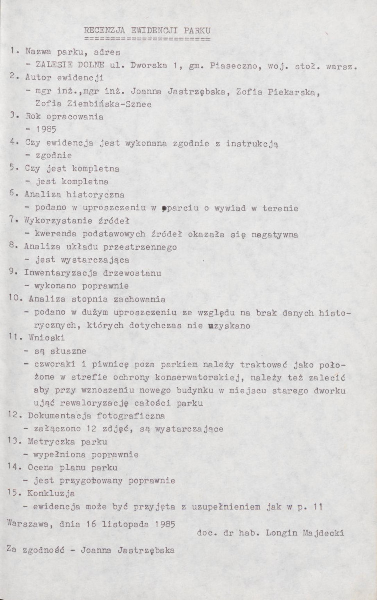 Ewidencja parkowa, skan nr 5