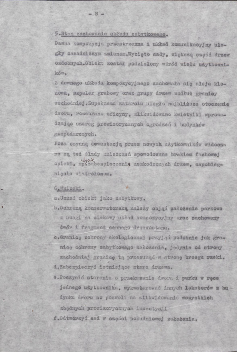 Ewidencja parkowa, skan nr 15