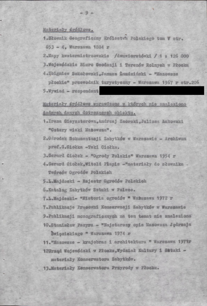 Ewidencja parkowa, skan nr 16