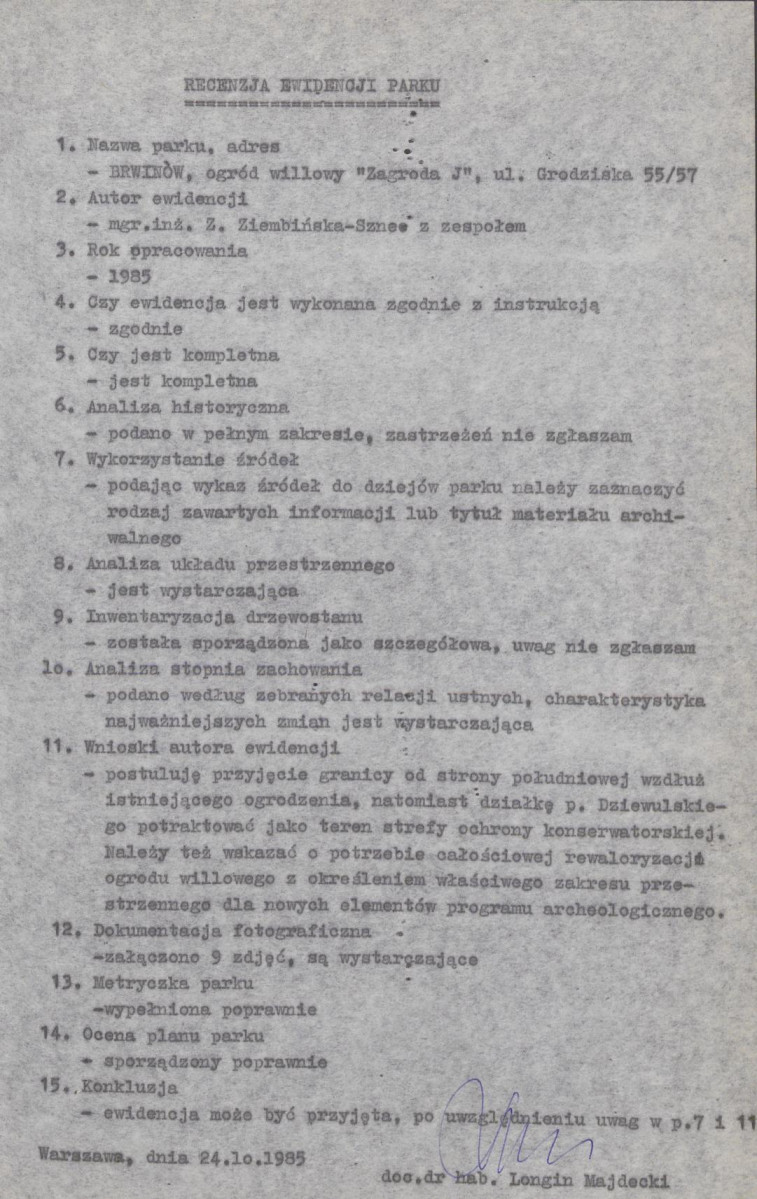 Ewidencja parkowa, skan nr 5