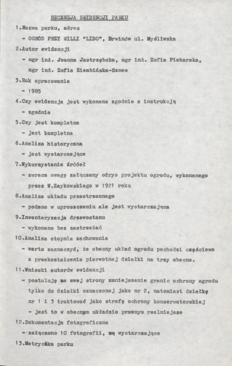Ewidencja parkowa, skan nr 4