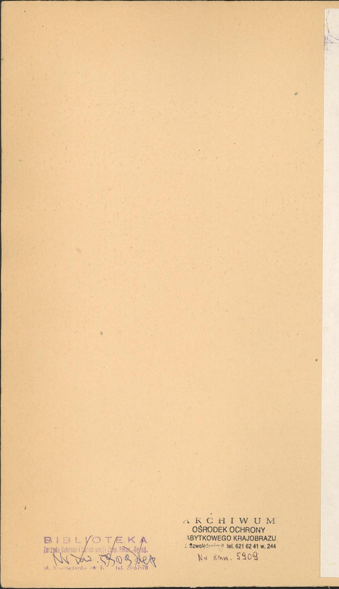 EP - Ewidencja parkowa, skan nr 2