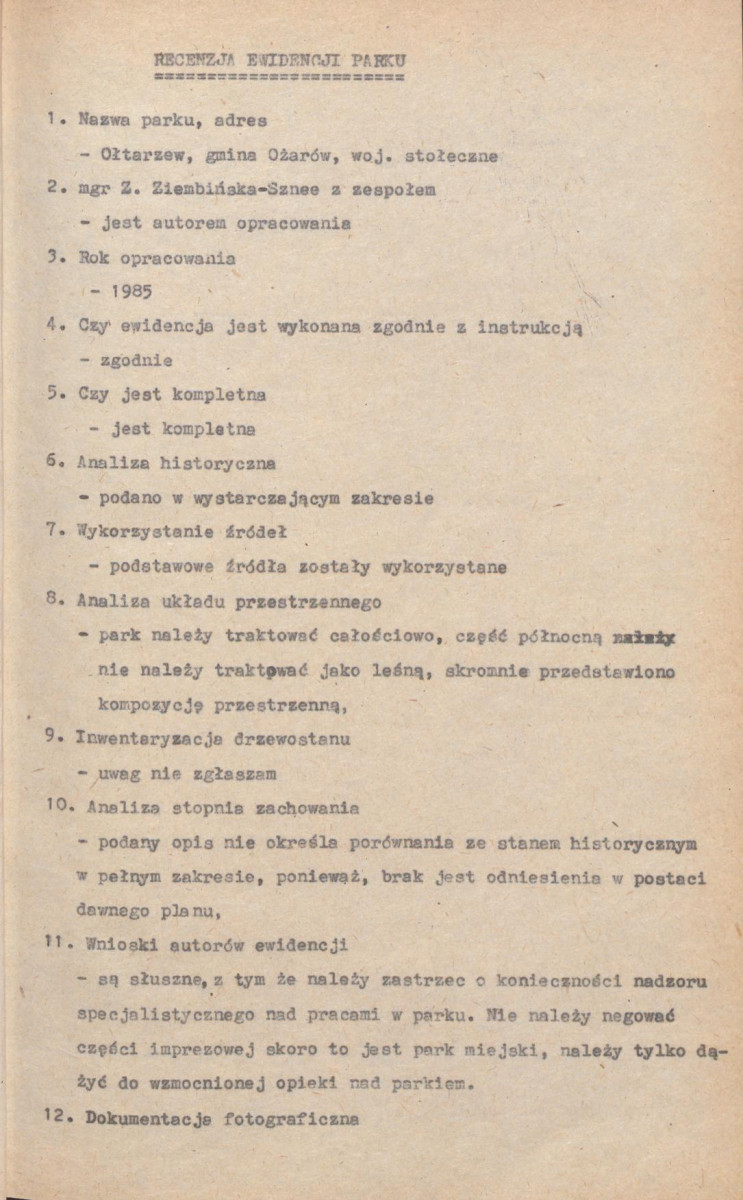 Ewidencja parkowa, skan nr 5