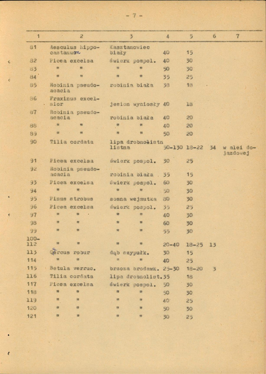 Ewidencja parkowa, skan nr 12