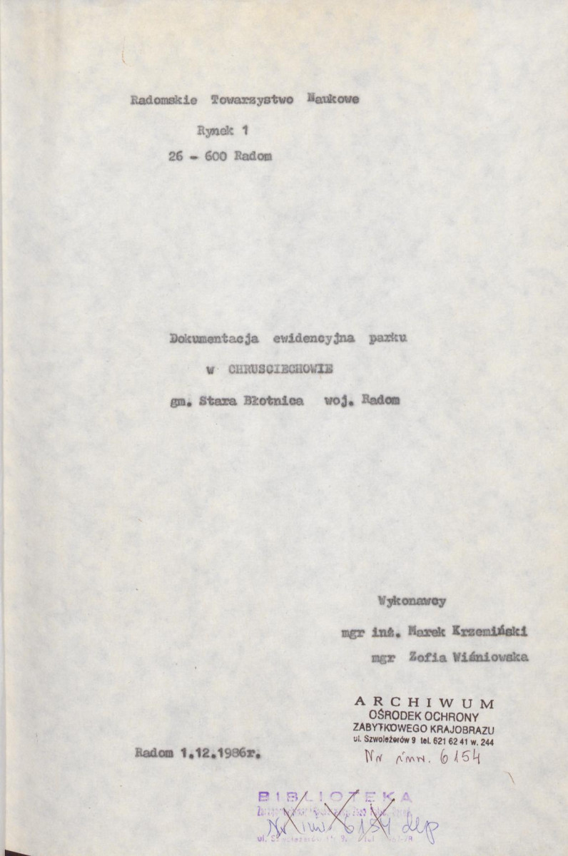 EP - Ewidencja parkowa, skan nr 6