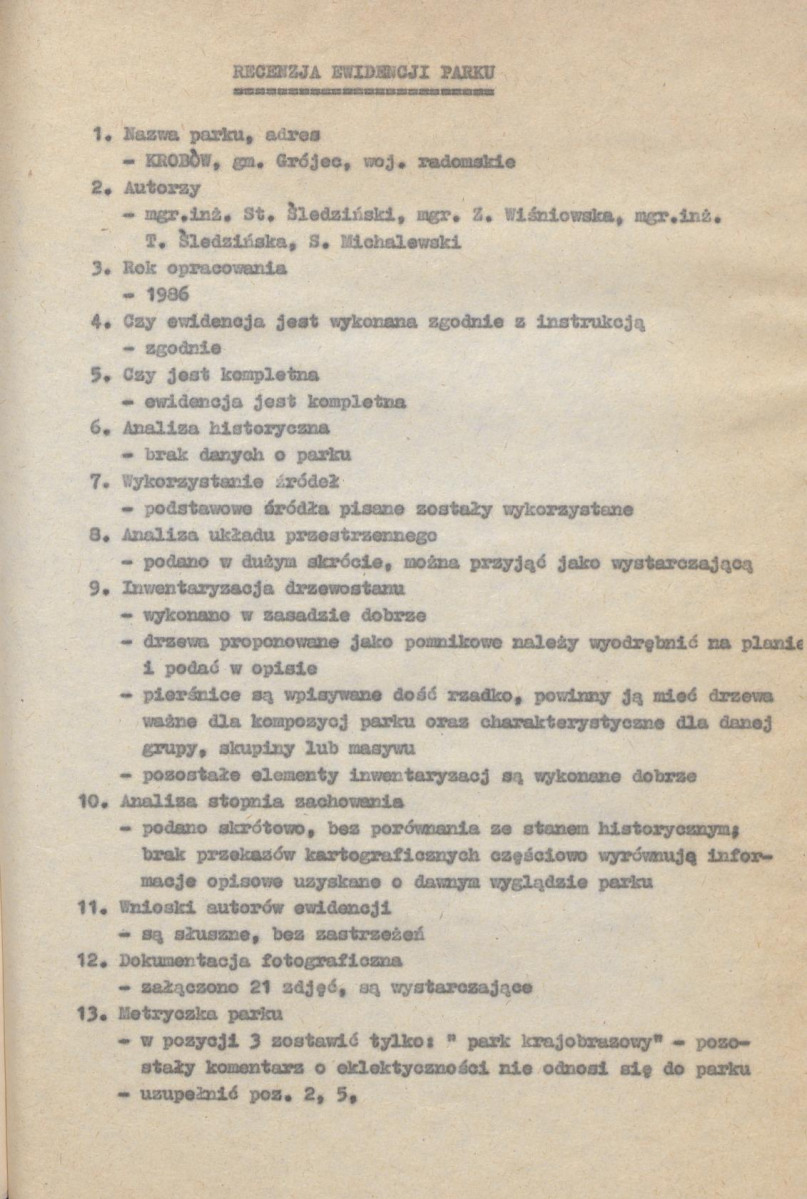EP - Ewidencja parkowa, skan nr 34
