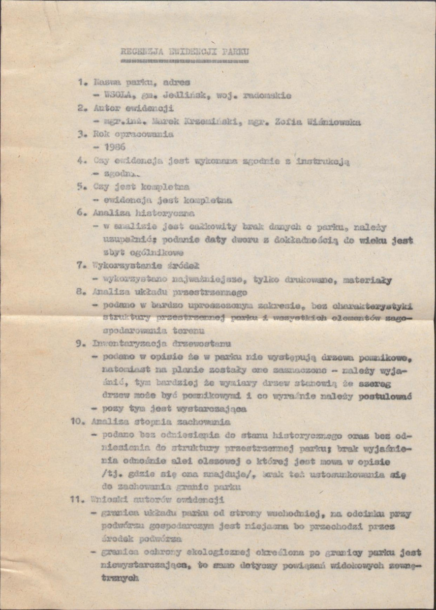 Ewidencja parkowa, skan nr 4