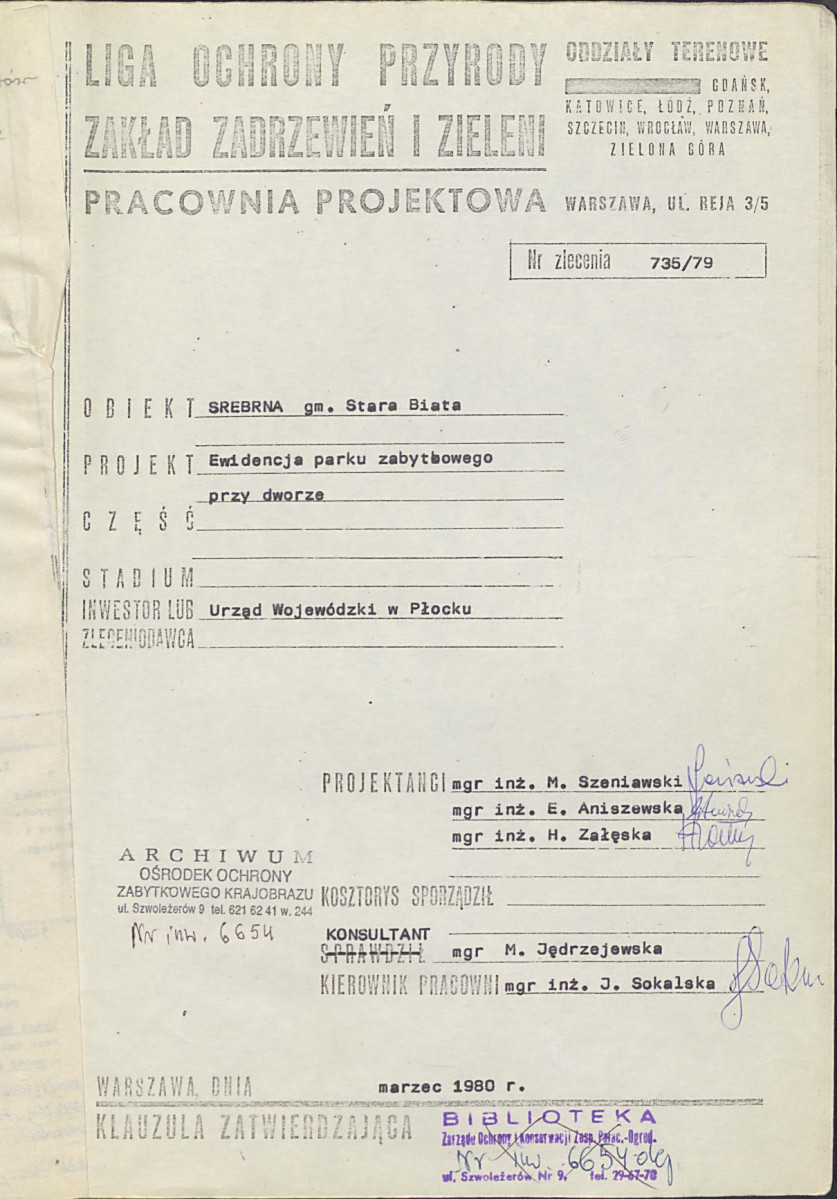 Ewidencja parkowa, skan nr 5