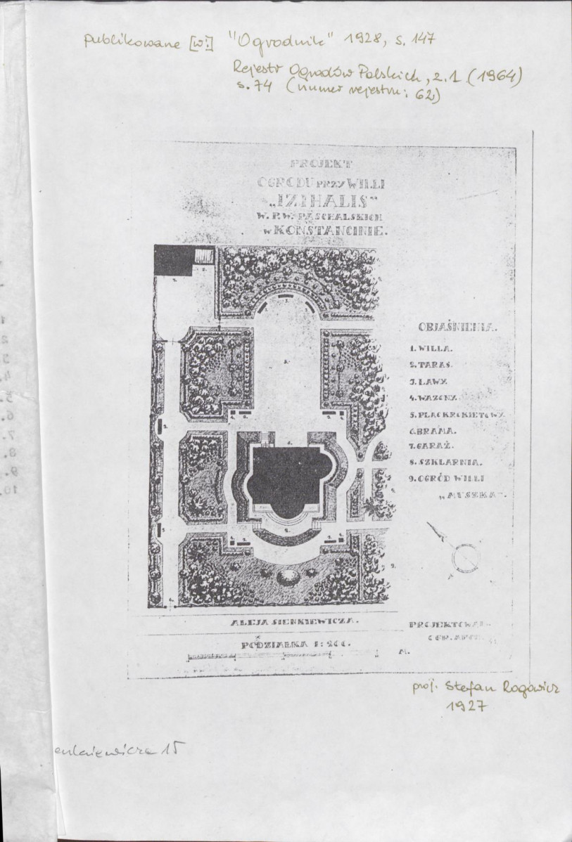 Ewidencja parkowa, skan nr 17