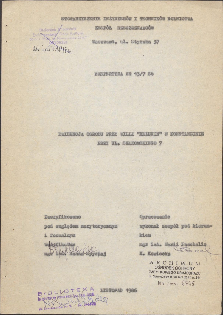 Ewidencja parkowa, skan nr 5