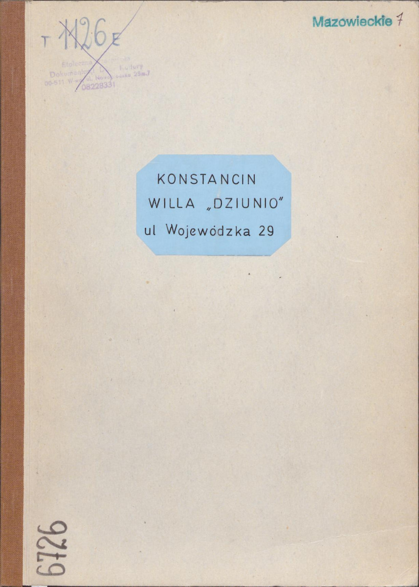 Ewidencja parkowa, skan nr 1