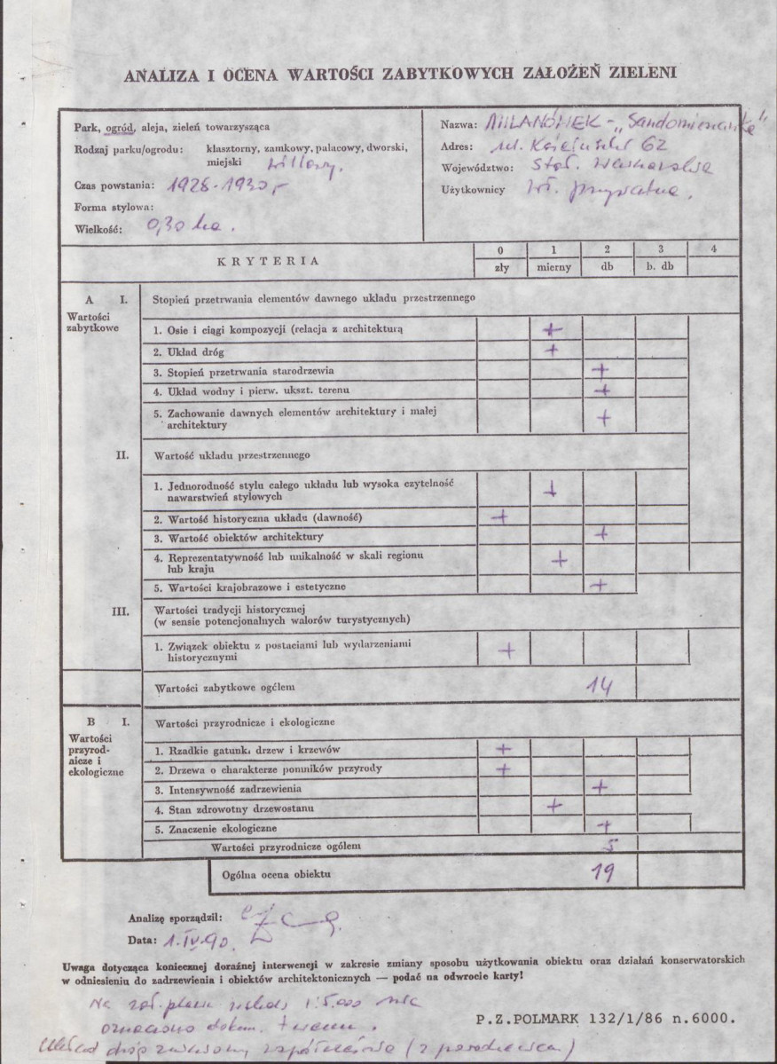 EP - Ewidencja parkowa, skan nr 3