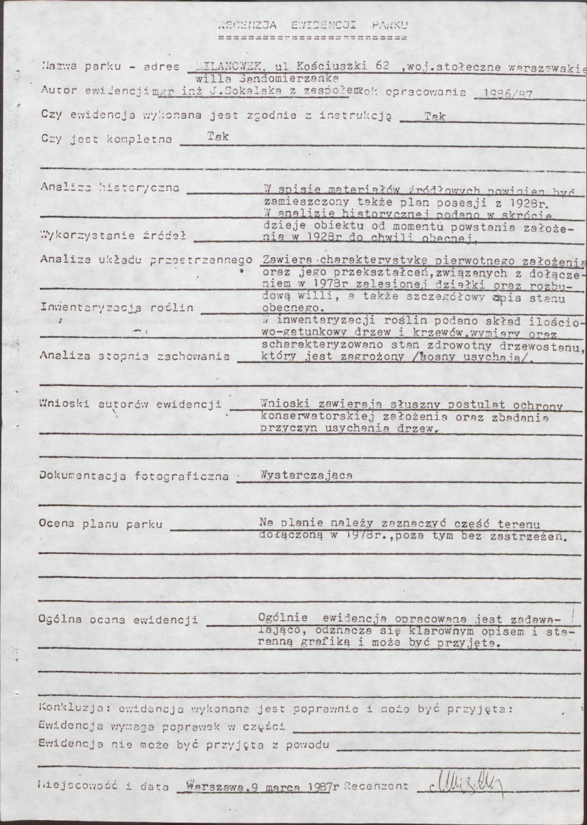 EP - Ewidencja parkowa, skan nr 5