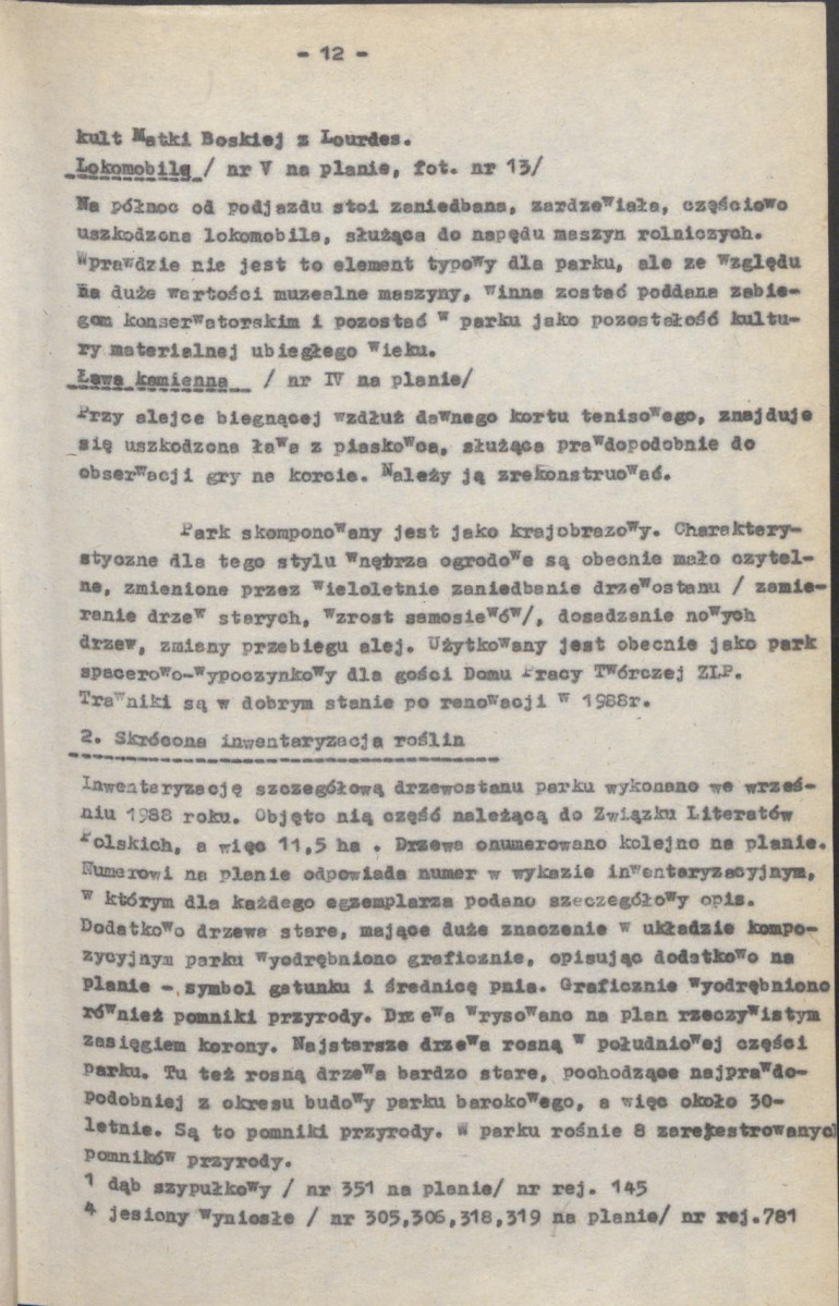 Ewidencja parkowa, skan nr 21