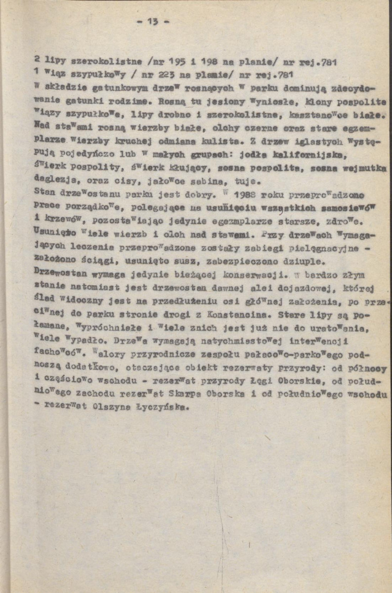 Ewidencja parkowa, skan nr 22