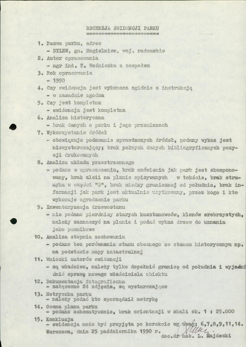 EP - Ewidencja parkowa, skan nr 5
