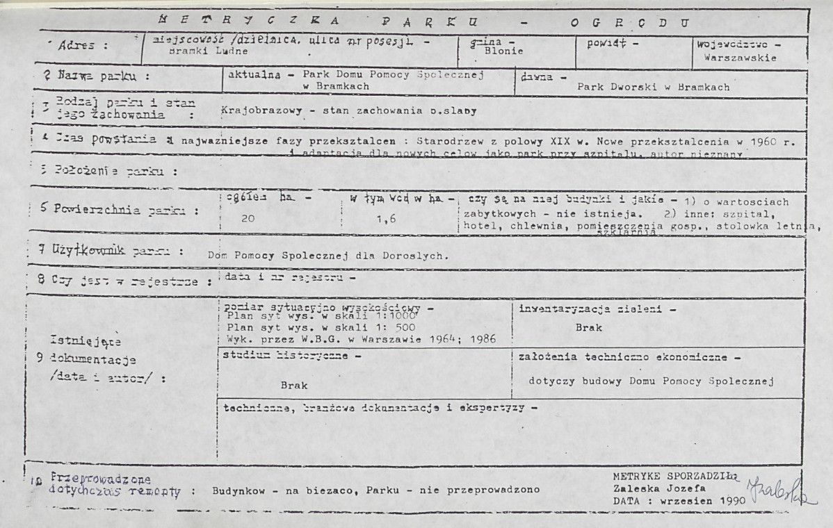 Ewidencja parkowa, skan nr 7