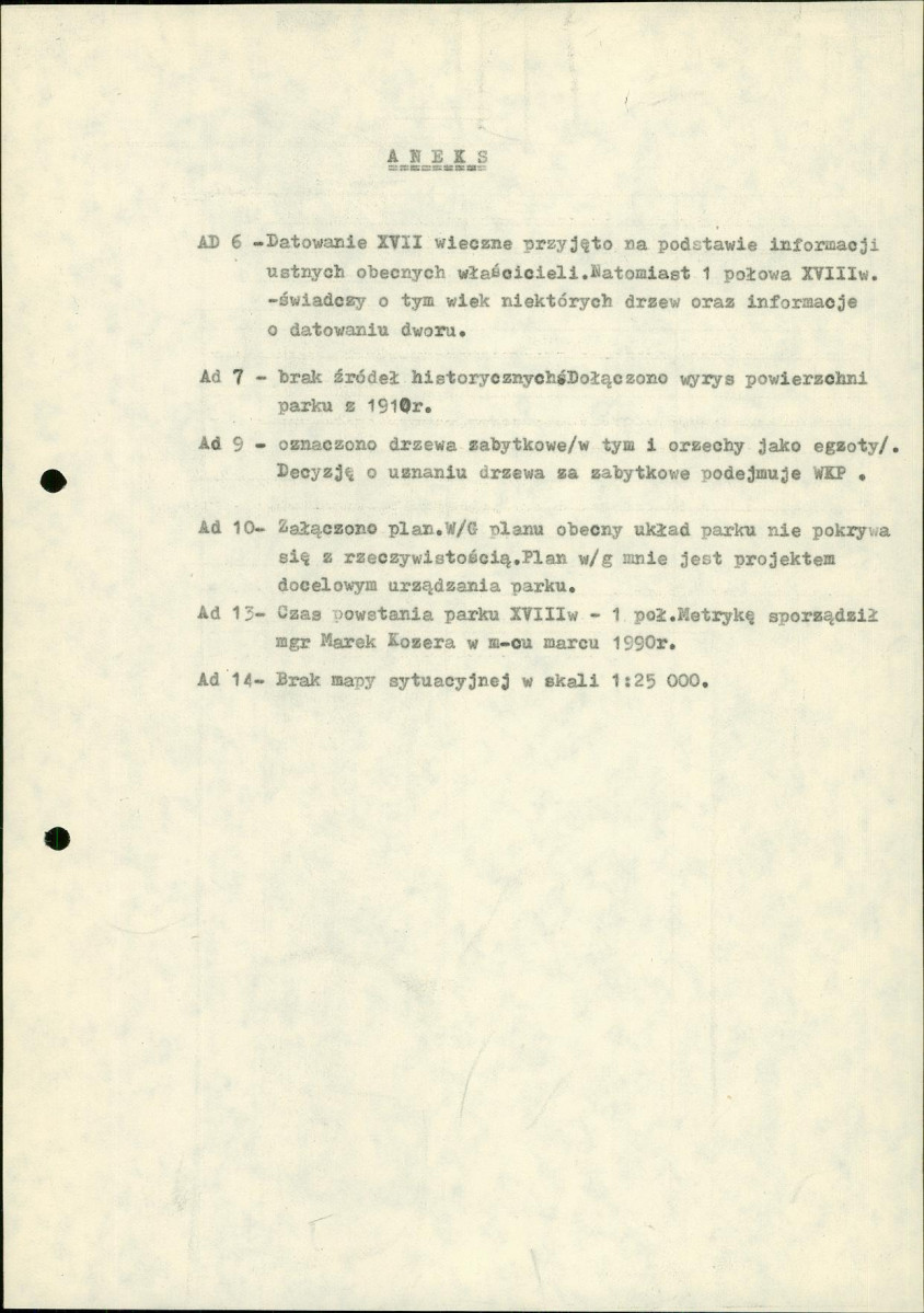 Ewidencja parkowa, skan nr 7