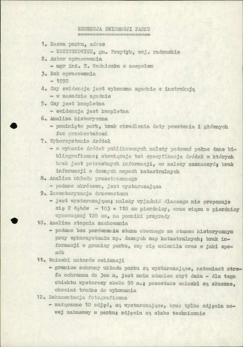 Ewidencja parkowa, skan nr 5