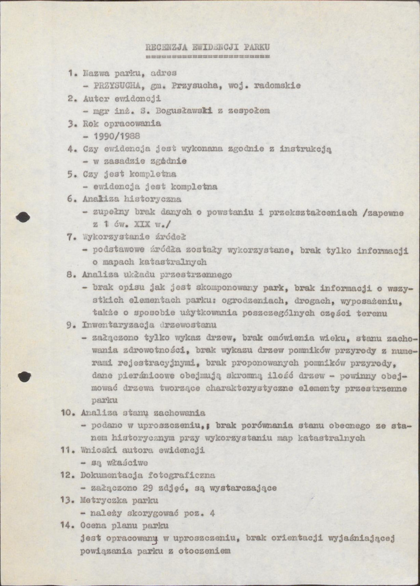 EP - Ewidencja parkowa, skan nr 5