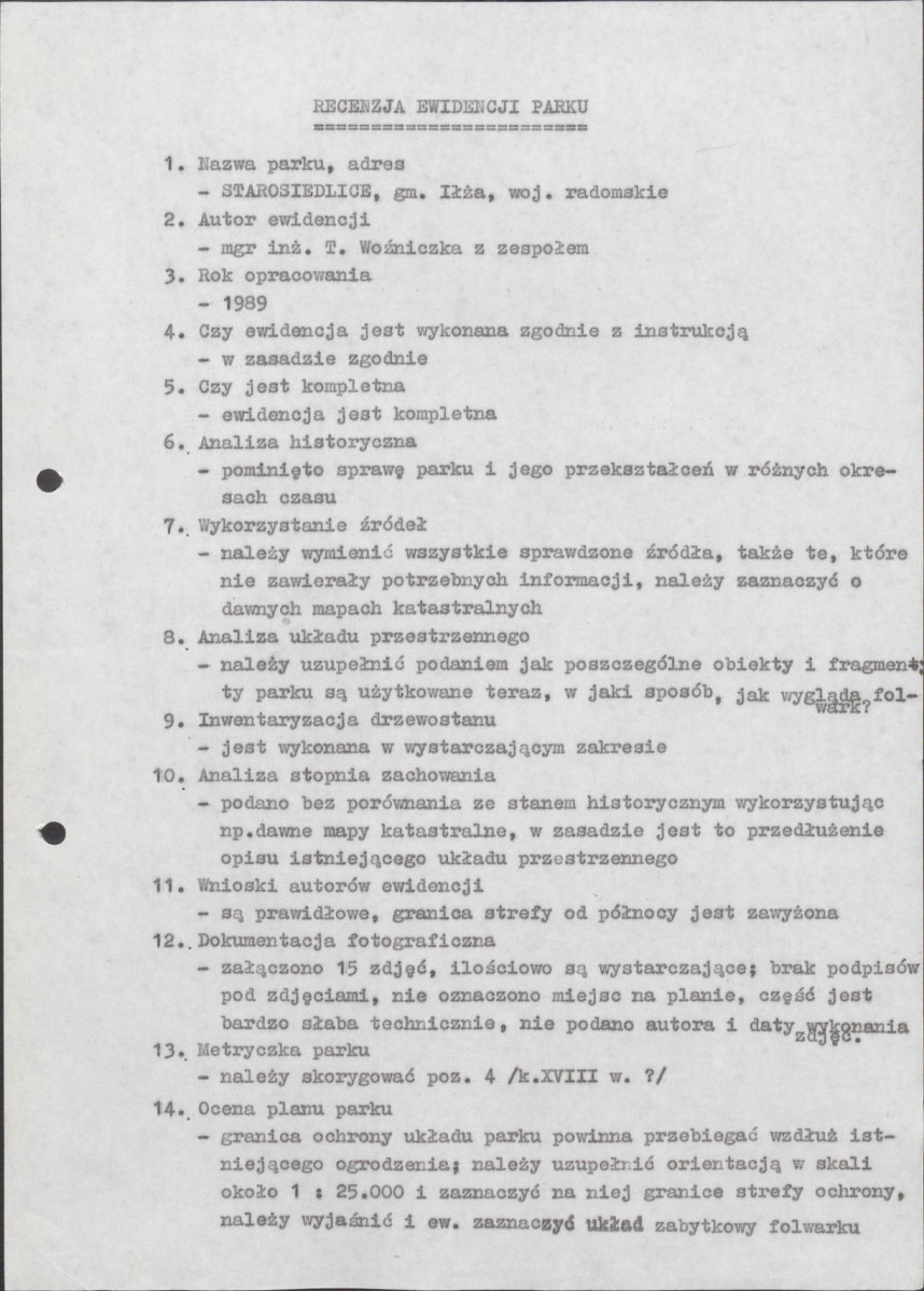 Ewidencja parkowa, skan nr 6