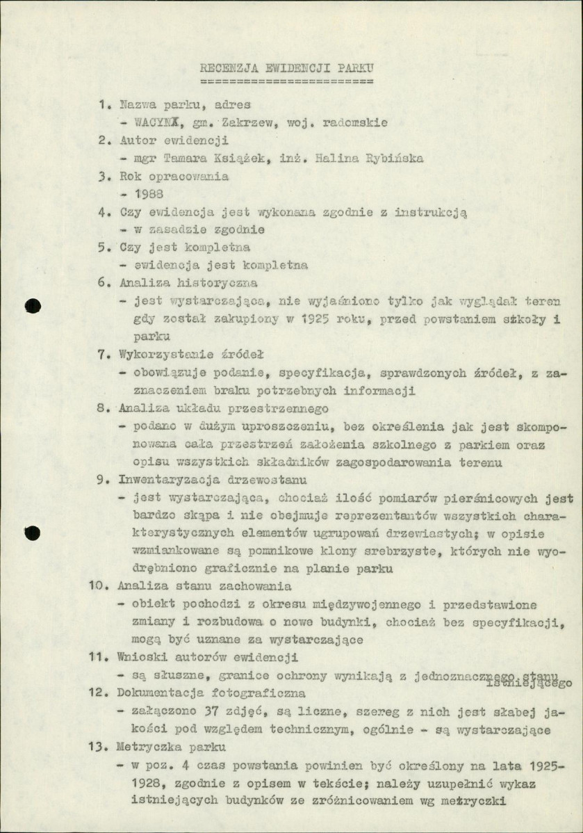 EP - Ewidencja parkowa, skan nr 4