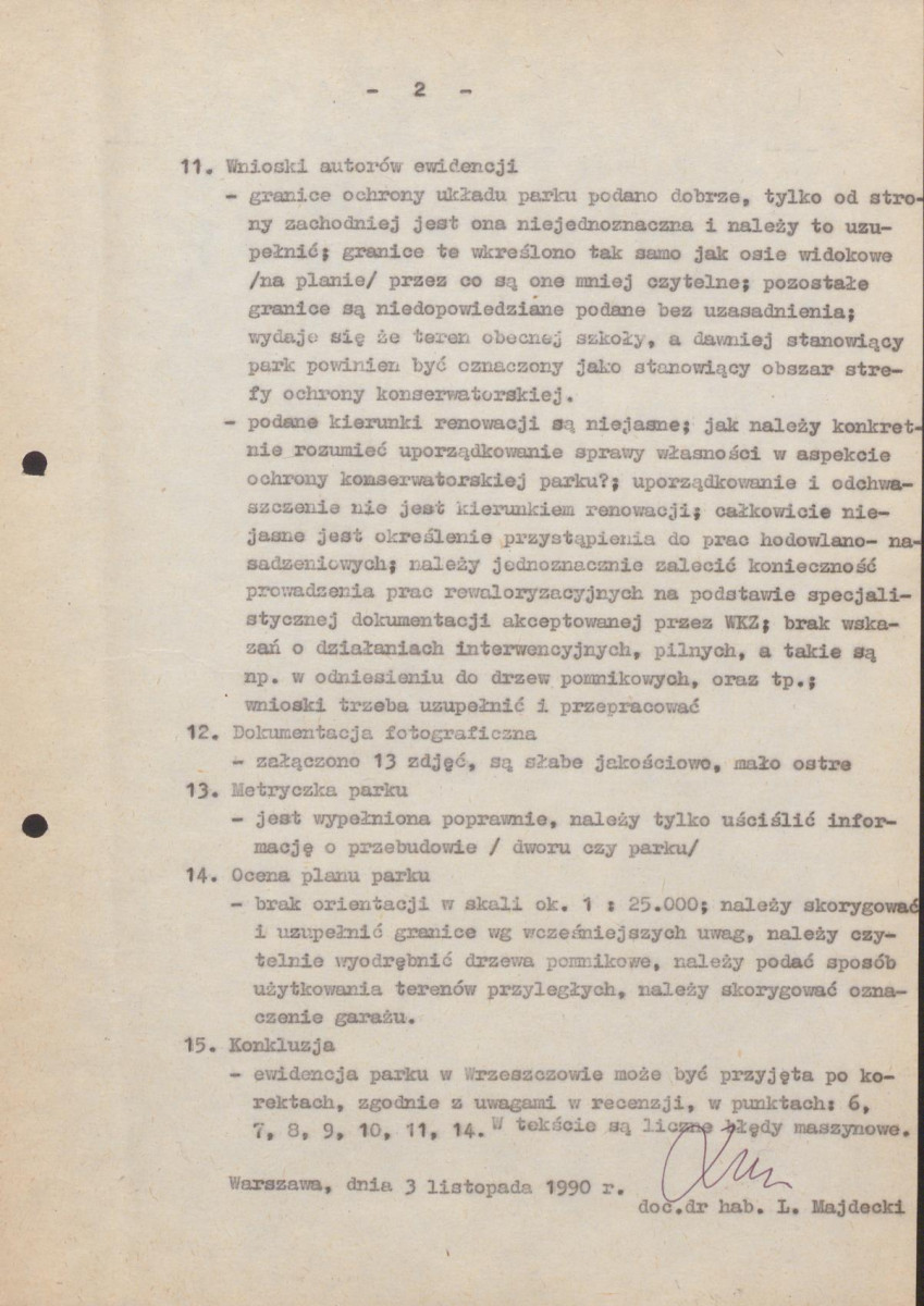 Ewidencja parkowa, skan nr 5