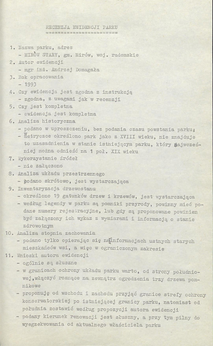 Ewidencja parkowa, skan nr 52