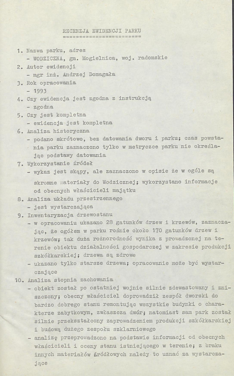Ewidencja parkowa, skan nr 46