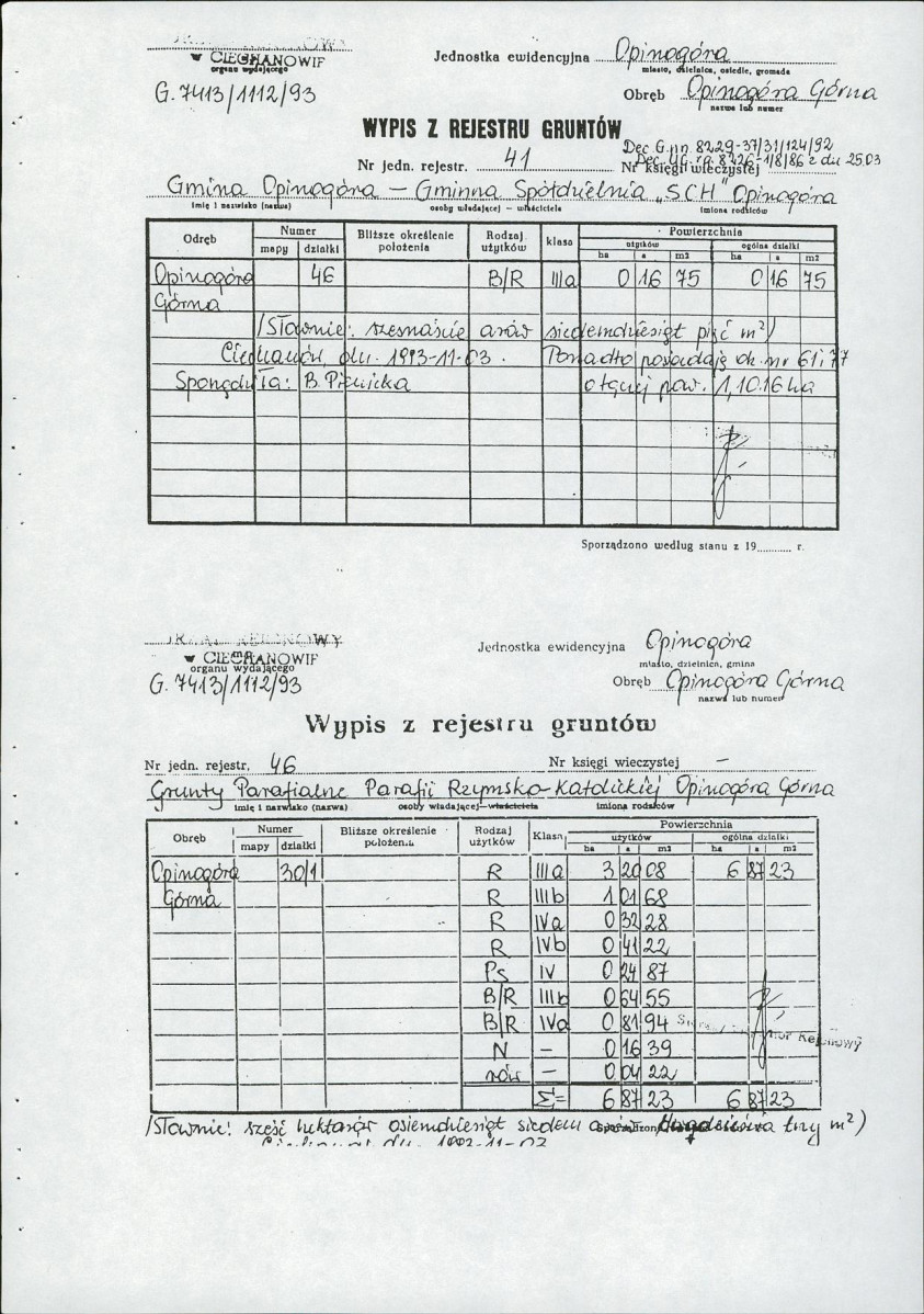 Ewidencja parkowa, skan nr 39