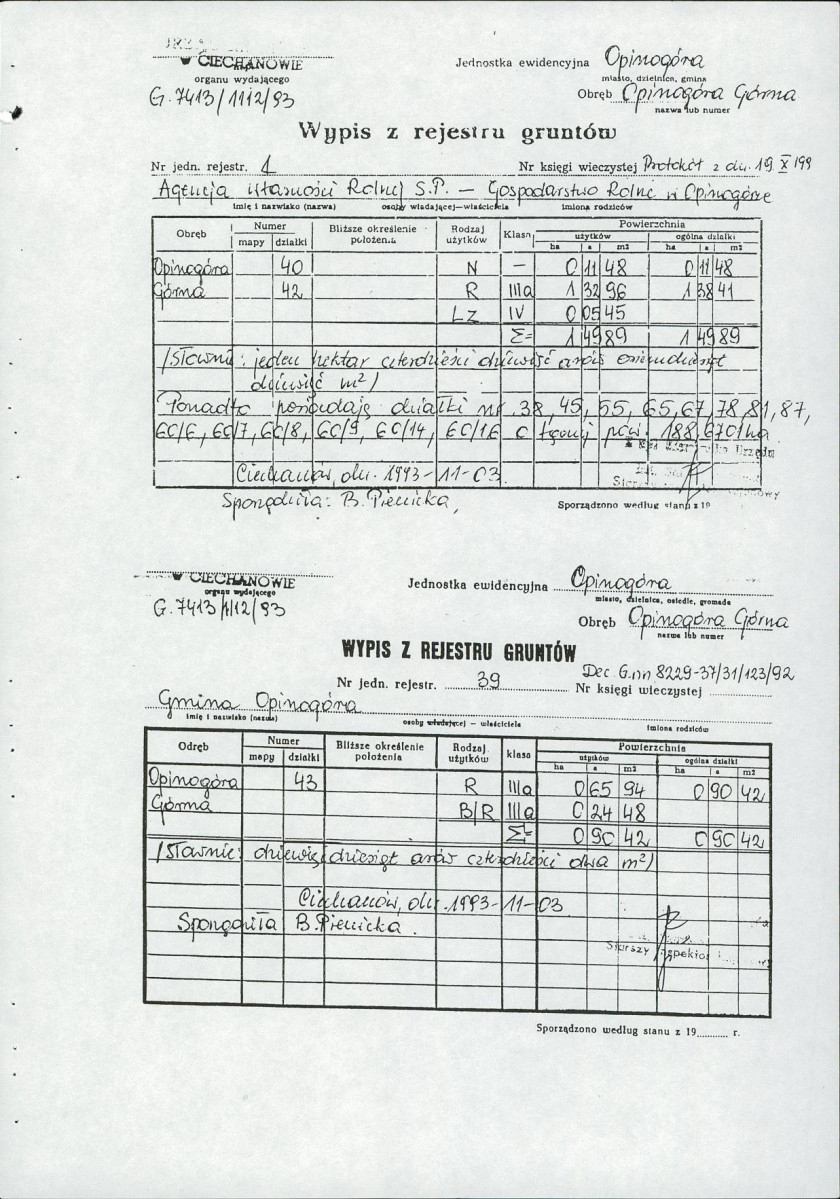 Ewidencja parkowa, skan nr 41
