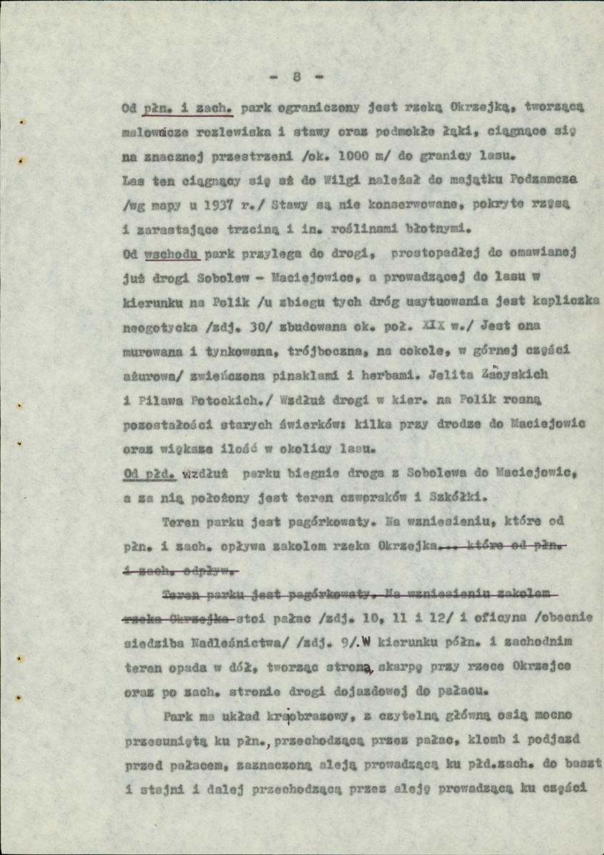 Ewidencja parkowa, skan nr 15