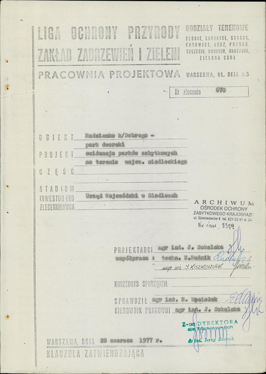 Ewidencja parkowa, skan nr 3